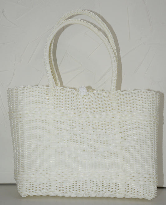 White Medium Purse