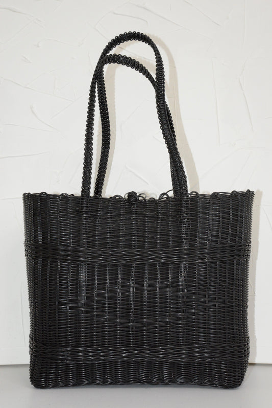 Black Long Handle Purse